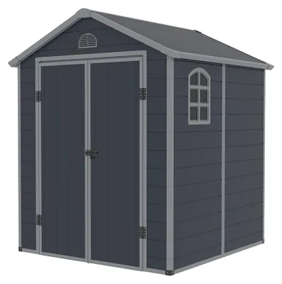 Image de Westmann Abri de jardin en plastique Universo XL Anthracite 2x2 m
