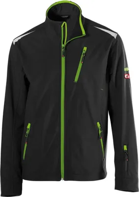 Produktbild von Fortis Softshelljacke Herren PERFORMANCE 24 Gr. S schwarz/grün