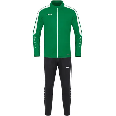Produktbild von JAKO Kinder Trainingsanzug Polyester Power, Farbe:sportgrün, Größe:140