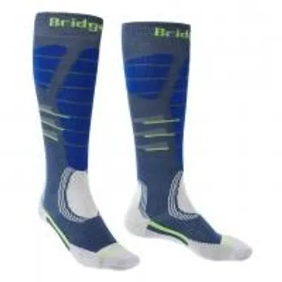 Productafbeelding van BRIDGEDALE Ski Easy On Sokken, denim/blauw, maat M