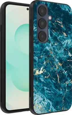 Image de Etui pour téléphone portable Smartphonica
Convient au Samsung Galaxy S25 Plus avec impression de marbre - Coque arrière en TPU
design marbre bleu - Bleu