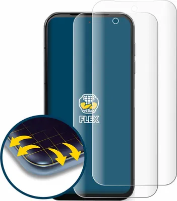 Produktbild von 2x BROTECT Fullscreen Schutzfolie für Fairphone 5 Displayschutz Folie Fullcover Klar Transparent