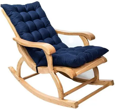 Obrázok produktu pre Vankúš na lehátko 120 cm, tmavomodrá, s popruhmi, pre záhradu