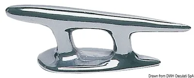 Produktbild von Torpedoklampe Messing, verchromt 100 mm , 1 Stück