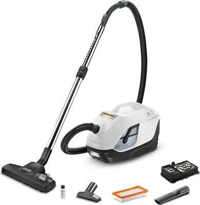 Produktbild von Kärcher Staubsauger mit Wasserfilter DS 6, kabelgebunden, weiß, 650 W, 6,5m Kabel