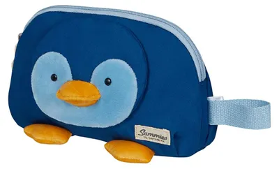 Image de Samsonite Happy Sammies Eco - Nécessaire de toilette, 23 cm, 2,5 L, Bleu (Penguin Peter)