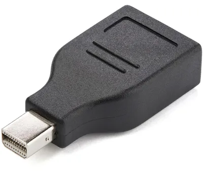 Productafbeelding van StarTech.com Mini DisplayPort naar DisplayPort adapter - converter - mannelijk/vrouwelijk - vergulde connectoren - zwart