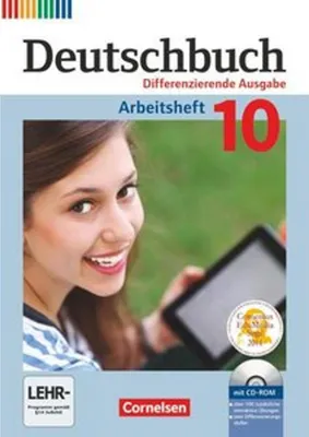 Produktbild von Deutschbuch 10. Schuljahr - Zu allen differenzierenden Ausgaben - Arbeitsheft mit Lösungen und Übungs-CD-ROM
