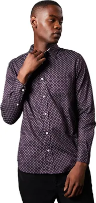 Image de Maine - Chemise pour homme manches longues DH7852 (L) (Violet)