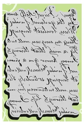 Produktbild von Transparente Stempel für die Kartenherstellung, 11 x 16 cm, Scrapbooking und Papierbasteln