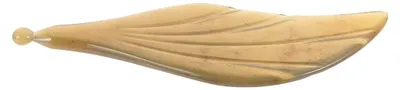 Produktbild von Gua Sha Massagebrett aus Büffelhorn für Gesicht und Körper