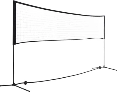 Obrázek produktu pro Fortuna Lai Badmintonová síť Volejbalová a tenisová síť přenosná 2 výšky 94/158 cm PE 400 x 60 cm pro zahradu a sportovní aktivity