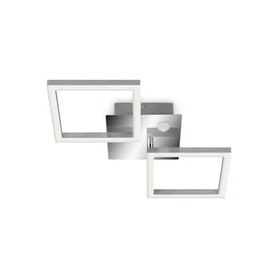 Produktbild von TELEFUNKEN FRAME LED Deckenleuchte, Bewegungsmelder, Dämmerungssensor, Reichweite 6m, Schwenkbar, silberfarbig, 47 x 22,6 x 7,4 cm