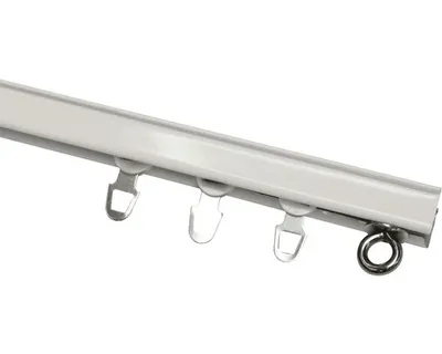 Obrázek produktu pro Kolejnička na záclony Deluxe bílá 250cm