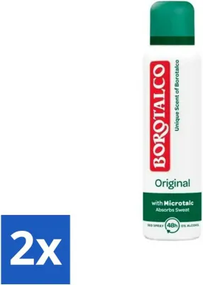 Immagine prodotto di Borotalco Deo Spray Original 150 ml - Confezione risparmio - 2 pezzi