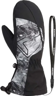 Produktbild von Lavalino-z AS AW Mitten Glove Junior Uni black.grey mountain print (12891) 5,5