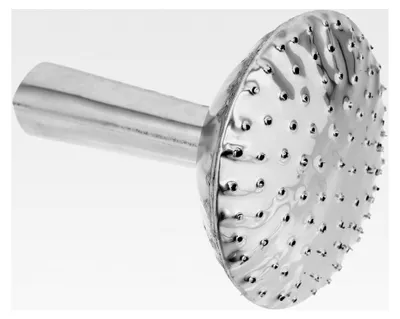Produktbild von Edelstahl Gießkannendüse 10,00 x 2,80 x 2,70 cm Sprinklerkopf mit feinem Sprühmuster und Wasserflusskontrolle für die Bewässerung von Innen- und Außenpflanzen