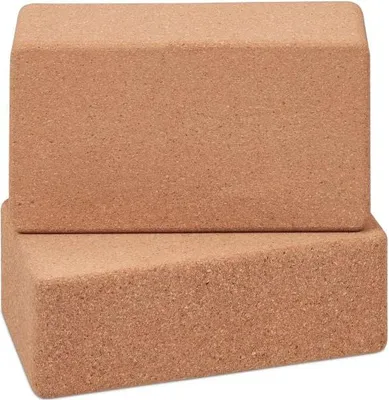 Produktbild von Yogablock aus Kork, 2er-Set