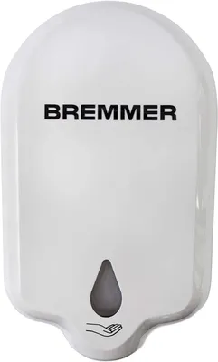 Automatischer Handdesinfektionsspender, oval, 1 L, weiß, Wandmontage