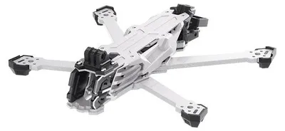 Produktbild von GEPRC Vapor D5 Frame Kit für O4 Pro 5 Zoll Holographic White