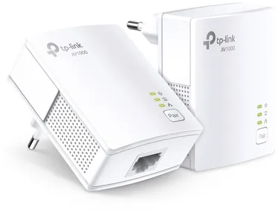 Image de TP-Link TL-PA717 KIT V4 Starter Kit - Kit adaptateur CPL - GigE, HomePlug AV (HPAV), HomePlug AV (HPAV) 2.0 - se branche sur une prise murale
