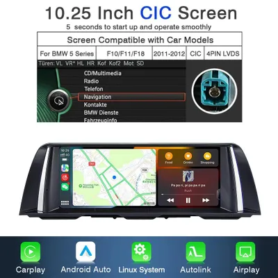Produktbild von Multimedia-Player – Autoradio – Touchscreen-Navigation – Carplay, Android Auto – 10,25-Zoll-Display