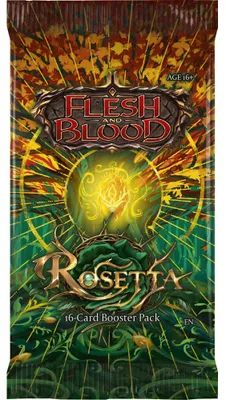 Produktbild von Flesh & Blood TCG – Rosetta-Booster