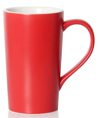 Keramik-Kaffeetasse 20 oz, rot, 15,5 cm hoch, spülmaschinengeeignet