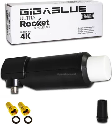 Produktbild von Gigablue Single Rocketfeed LNB ( Universal 40mm ) 0,1dB