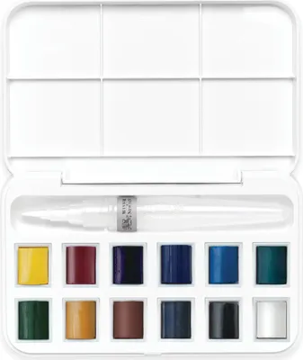 Zdjęcie produktu dla LEFRANC BOURGEOIS 884955053683 Zestaw pędzli LEFRANC BOURGEOIS WINSOR & NEWTON Cotman Pocket Set