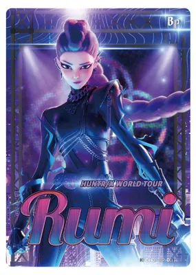 Productafbeelding van ASMODEE | Kayou KPop Demon Hunters - Wereldtournee Collectible Cards - Energie Editie - 001B - Folie S1-B (Display)