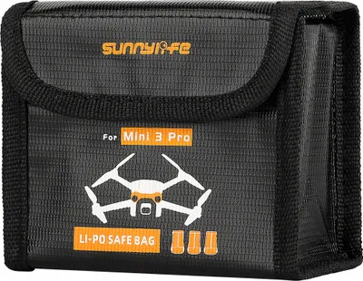 Zdjęcie produktu dla TORBA ETUI LI-PO - 3x AKUMULATOR do DJI MINI 3 PRO MINI 4 PRO / MM3-DC386-3