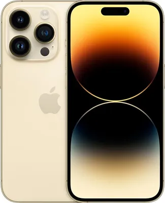 Produktbild von Apple iPhone 14 Pro, 15,5 cm (6.1"), 2556 x 1179 Pixel, 128 GB, 48 MP, iOS 16, Gold