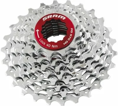 Produktbild von SRAM PG-970 Kassette 9-Speed 11-34T Silver/Red