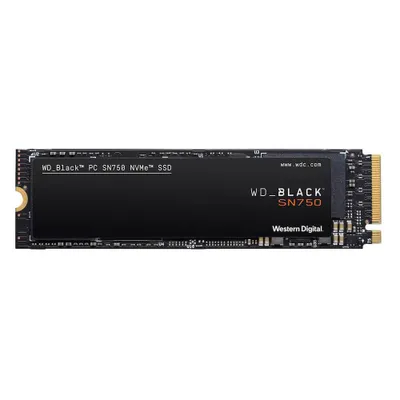 Produktbild von WD_BLACK™ SN750 NVMe™ SSD 1 TB, 3.400 MB/s - Schwarz