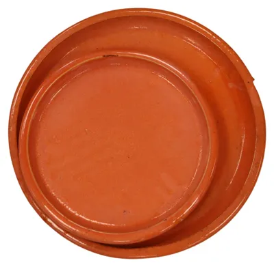 Produktbild von Provencelia Keramik Untersetzer BASE Hellrosa, H5 cm, frostbeständig, handgefertigt, glasiert, Outdoor, Garten, Terrasse, winterfest