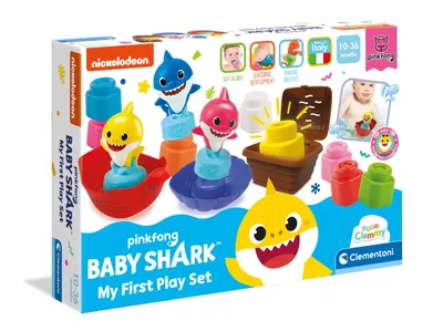 Produktbild von Badespielzeug Baby Shark Junior 15-teilig