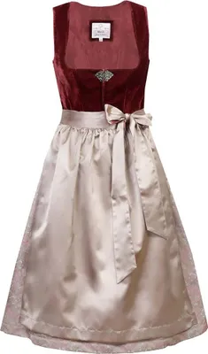 Produktbild von Dirndl Fenja 65er Länge rot 48