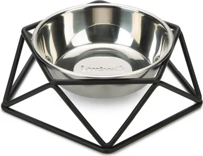Produktbild von Beeztees Hundenapf Puroni schwarz, Durchmesser: 19 cm