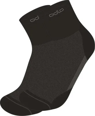 Produktbild von ODLO Socks quarter ACTIVE 2 PACK              black 36-38