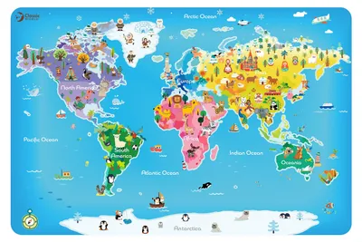 Image de Carte du monde de puzzle du monde classique