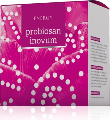 A product box with a floral pattern and text.
