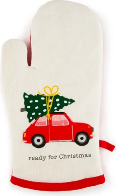 Produktbild von Excelsa Ofenhandschuh Ready For Christmas Baumwolle 32Xh2X18 Cm Bunt