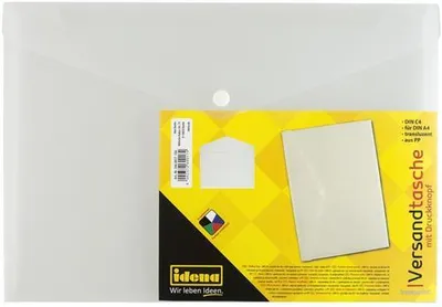 Produktbild von Idena 3460017 - Versandtasche DIN C4 - Transparent