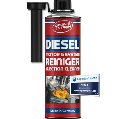 Produktbild von SYPRIN Original Diesel System Reiniger - Systemreiniger für Dieselmotoren I Reinigung Dieselpartikelfilter DPF Einspritzdüsen Injektoren 500ml