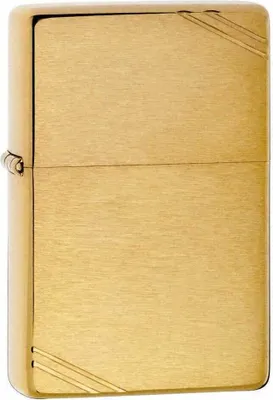 Produktbild von ZIPPO VINTAGE BRASS BRUSCHED 60000808 Feuerzeug