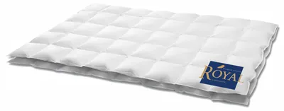 Produktbild von HANSKRUCHEN Royal Dauneneinziehdecke 240x220 cm extra Leicht 100% Gänsedaunen waschbar Allergiker Kassettendecke atmungsaktiv Daunendecke weiß