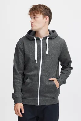 Produktbild von SOLID SDOlli Zip-Hood Herren Sweatjacke Kapuzenjacke Hoodie mit Kapuze Kordelzug Reißverschluss Kängurutasche Regular fit