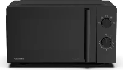 Obrázek produktu pro Hisense H20MOBP1HI, Pracovní deska, Samostatná mikrovlnná trouba, 20 l, 700 W, Otočné, Černá