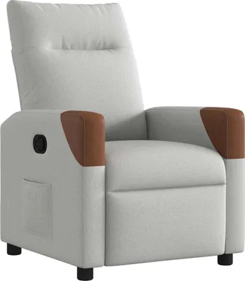 Produktbild von vidaXL Relaxsessel Wolkengrau Stoff